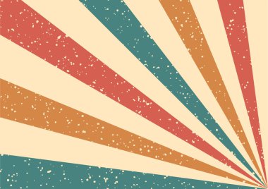 Vintage Retro Style Background With Grunge Texture, Vintage Retro Background