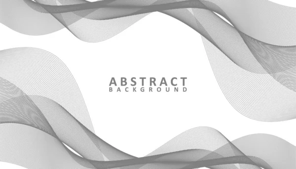 Abstract grey and white waves background, Abstract wavy lines background