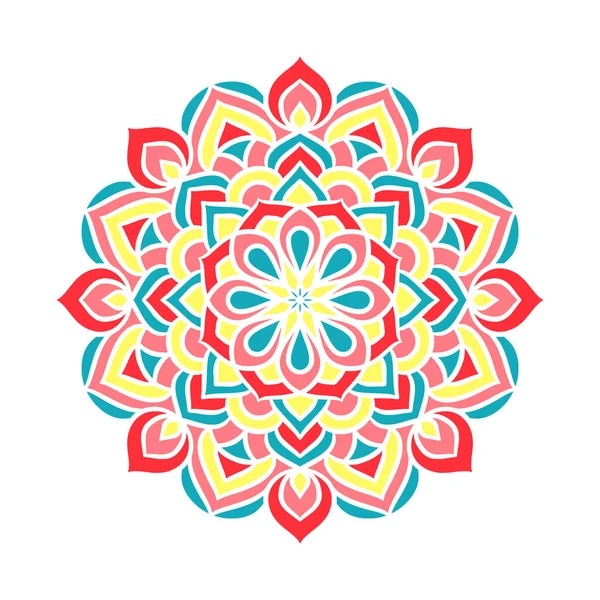 Mandala Kerek Dísz Minta Dekoratív Minta Keleti Stílusban Etnikai Mandala — Stock Vector