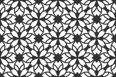 Kusursuz soyut geometrik şekil modeli. Kusursuz vektör arkaplan deseni