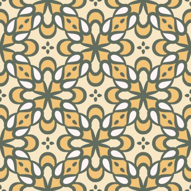 Geometrik dikişsiz model vektör çizimi. Kusursuz vektör arkaplan deseni