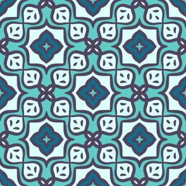 Geometrik dikişsiz model vektör çizimi. Kusursuz vektör arkaplan deseni