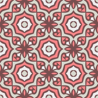 Geometrik dikişsiz model vektör çizimi. Kusursuz vektör arkaplan deseni