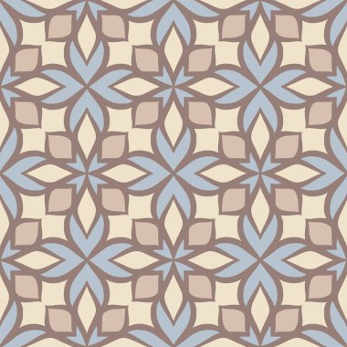 Geometrik dikişsiz model vektör çizimi. Kusursuz vektör arkaplan deseni