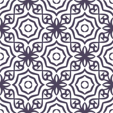 Geometrik dikişsiz model vektör çizimi. Kusursuz vektör arkaplan deseni