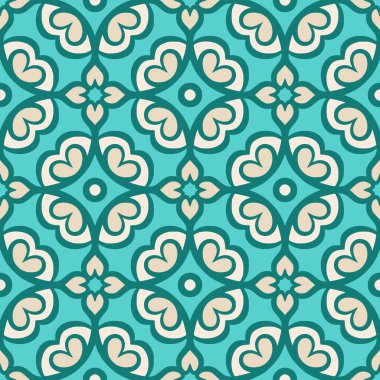 Geometrik dikişsiz model vektör çizimi. Kusursuz vektör arkaplan deseni