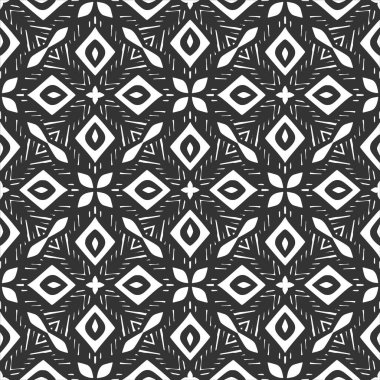 Geometrik dikişsiz model vektör çizimi. Kusursuz vektör arkaplan deseni