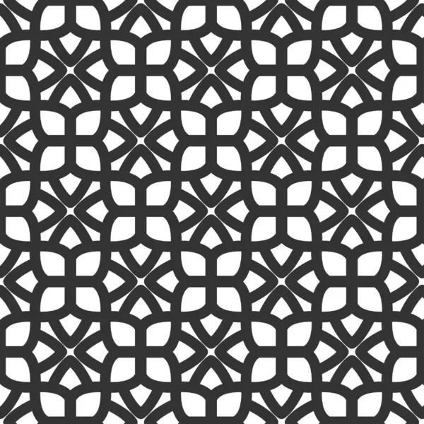 Arabisk Stil Mönster Bakgrund Illustration Sömlöst Mönster Autentisk Arabiskt Stil — Stock vektor
