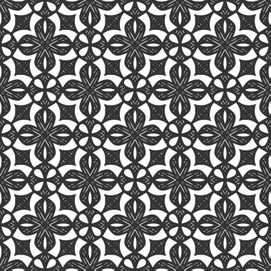 Geometrik dikişsiz model vektör çizimi. Kusursuz vektör arkaplan deseni