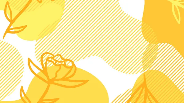 Біло Жовті Динамічні Форми Рідини Абстрактний Фон Дизайну Шаблону Брошури — стоковий вектор