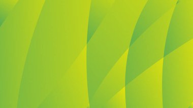 Broşür broşürü için parlak yeşil eğimli çokgen soyut arkaplan afiş şablonu tasarımı