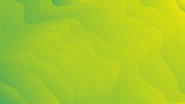 Broşür broşürü afişi tasarımı için parlak yeşil dalga modern lüks dokuma arka planı