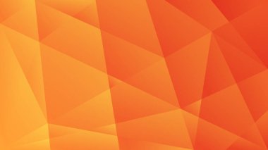 Broşür broşürü afişi tasarımı için kırmızı ve sarı gradyan çokgen soyut arkaplan