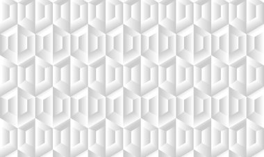 Broşür broşürü için soyut beyaz ve gri geometrik arkaplan dokusu afiş şablonu tasarımı