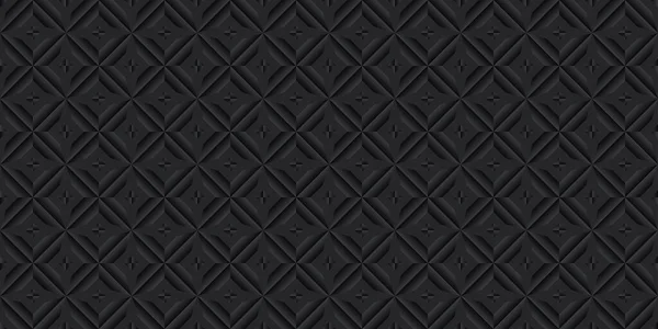 Abstrakte Schwarze Geometrische Hintergrundmuster Design Polygonale Formen — Stockvektor