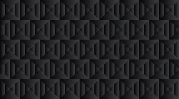 抽象的なブラック幾何学的背景パターンデザイン多角形 — ストックベクタ