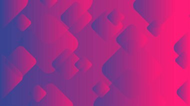 Broşür broşür broşürü için dikdörtgen çizgileri olan soyut mor ve kırmızı eğimli arkaplan şablon tasarımı