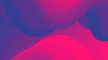 Broşür broşürü için kırmızı ve mor akışkan dalga soyut arkaplan afişi şablon tasarımı