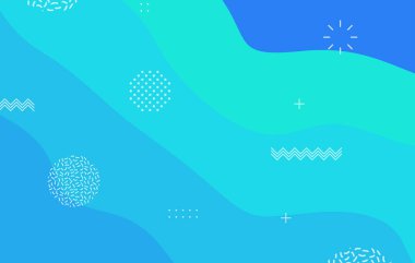 Broşür el ilanı şablonu için soyut gradyan dinamik sıvı arka plan tasarımını şekillendirir