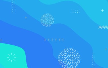 Broşür el ilanı şablonu için soyut gradyan dinamik sıvı arka plan tasarımını şekillendirir