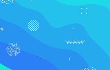 Broşür el ilanı şablonu için soyut gradyan dinamik sıvı arka plan tasarımını şekillendirir