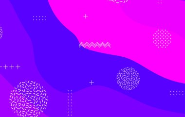 Broşür el ilanı şablonu için soyut gradyan dinamik sıvı arka plan tasarımını şekillendirir