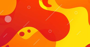 Renkli arka planı olan soyut sıvı dalga arkaplanı. Akışkan dalgalı şekiller tasarımı