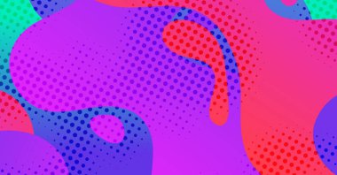 Renkli arka planı olan soyut sıvı dalga arkaplanı. Akışkan dalgalı şekiller tasarımı