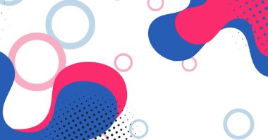 Renkli arka planı olan soyut sıvı dalga arkaplanı. Akışkan dalgalı şekiller tasarımı