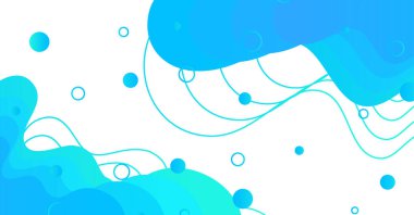 Renkli arka planı olan soyut sıvı dalga arkaplanı. Akışkan dalgalı şekiller tasarımı