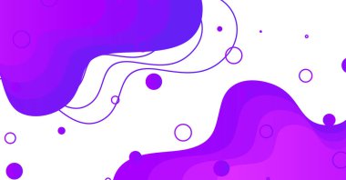 Renkli arka planı olan soyut sıvı dalga arkaplanı. Akışkan dalgalı şekiller tasarımı