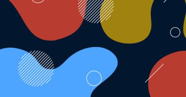 Soyut dinamik doku sıvı dalga renkli arkaplan tasarımı. Akışkan dalgalı şekiller tasarımı