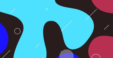 Soyut dinamik doku sıvı dalga renkli arkaplan tasarımı. Akışkan dalgalı şekiller tasarımı