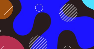 Soyut dinamik doku sıvı dalga renkli arkaplan tasarımı. Akışkan dalgalı şekiller tasarımı