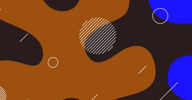 Soyut dinamik doku sıvı dalga renkli arkaplan tasarımı. Akışkan dalgalı şekiller tasarımı