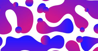 Renkli arka planı olan soyut sıvı dalga. Akışkan dalgalı şekiller tasarımı