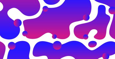 Renkli arka planı olan soyut sıvı dalga. Akışkan dalgalı şekiller tasarımı