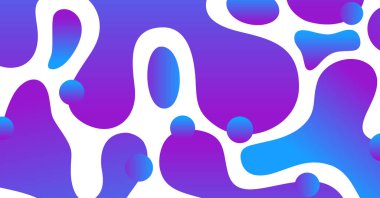 Renkli arka planı olan soyut sıvı dalga. Akışkan dalgalı şekiller tasarımı