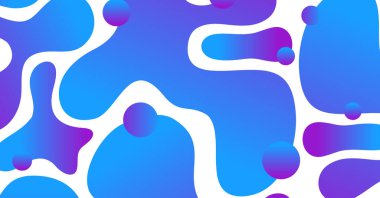 Renkli arka planı olan soyut sıvı dalga. Akışkan dalgalı şekiller tasarımı