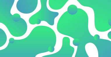 Renkli arka planı olan soyut sıvı dalga. Akışkan dalgalı şekiller tasarımı