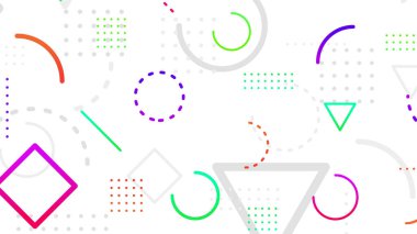 Minimum arka plan tasarımı ile serin geometrik. Posterler, afişler, ilanlar vs. için uygulanabilir