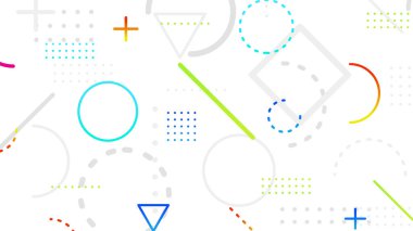 Minimum arka plan tasarımı ile serin geometrik. Posterler, afişler, ilanlar vs. için uygulanabilir