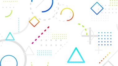 Minimum arka plan tasarımı ile serin geometrik. Posterler, afişler, ilanlar vs. için uygulanabilir