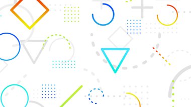 Minimum arka plan tasarımı ile serin geometrik. Posterler, afişler, ilanlar vs. için uygulanabilir