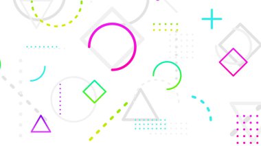 Minimum arka plan tasarımı ile serin geometrik. Posterler, afişler, ilanlar vs. için uygulanabilir