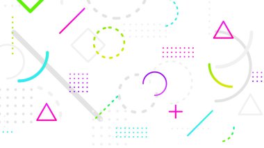 Minimum arka plan tasarımı ile serin geometrik. Posterler, afişler, ilanlar vs. için uygulanabilir