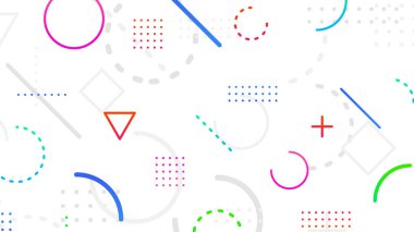 Minimum arka plan tasarımı ile serin geometrik. Posterler, afişler, ilanlar vs. için uygulanabilir