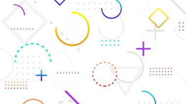 Minimum arka plan tasarımı ile serin geometrik. Posterler, afişler, ilanlar vs. için uygulanabilir