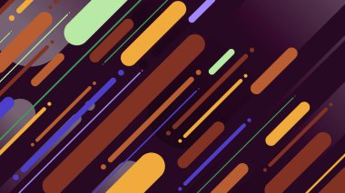 Çapraz çizgileri olan soyut modern geometrik arkaplan. Dinamik şekiller bileşimi