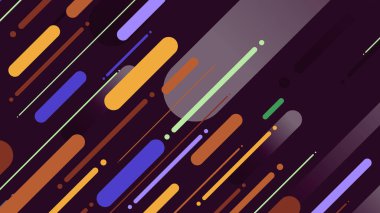 Çapraz çizgileri olan soyut modern geometrik arkaplan. Dinamik şekiller bileşimi